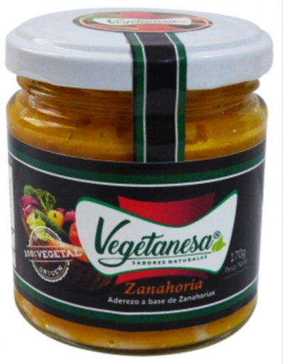 [VEGET1987] Aderezo de Zanahoria x 170gr VEGETANESA