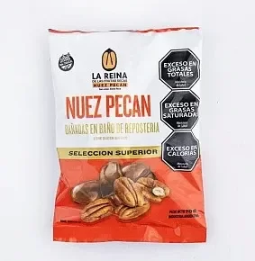 Nueces Pecán Bañadas en Chocolate x 70g SIN TACC LA REINA