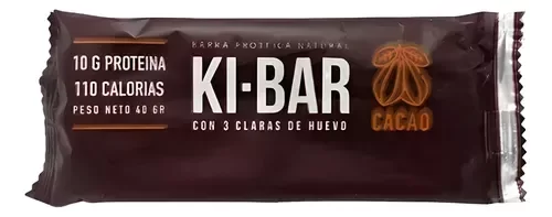 Barra proteica natural CACAO KI-BAR