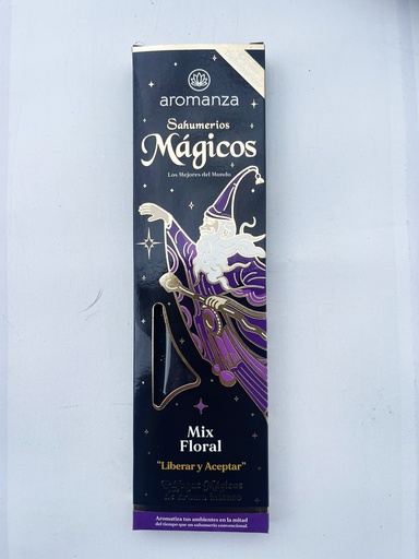 Sahumerios MÁGICOS-MIX FLORAL x 5 uni AROMANZA
