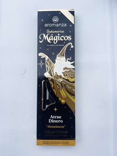 Sahumerios MÁGICOS-ATRAE DINERO x 5 uni AROMANZA