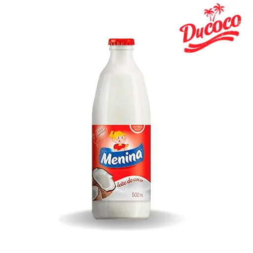 MENINA LECHE DE COCO X500Ml Vidrio DUCOCO